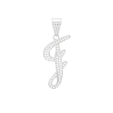 STPW-49 Sterling Silver Initial Letter from "A" to "Z"