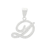 STPW-49 Sterling Silver Initial Letter from "A" to "Z"