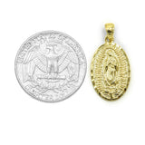 STPW-53, Sterling Silver Virgin Mary Pendant