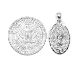 STPW-53, Sterling Silver Virgin Mary Pendant