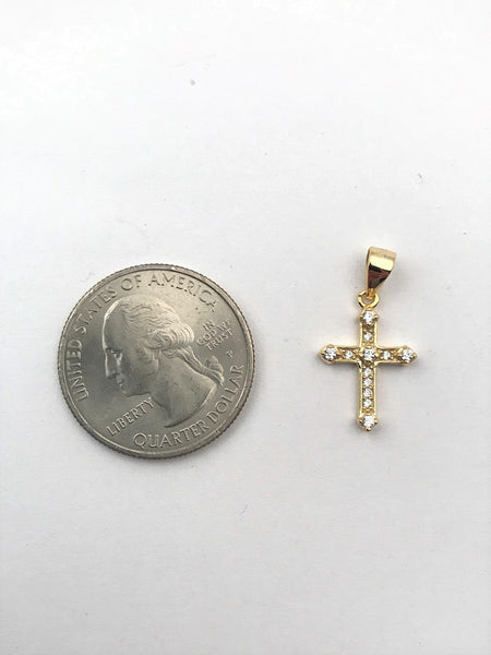 STPW-67, Sterling Silver Tiny Cross Pendant