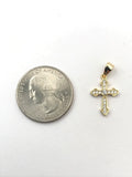STPW-76,Sterling Silver Tiny Cross Pendant