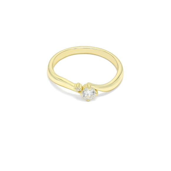 STRW-521, Women 925 Sterling Silver Engagement ring-gold or silver color