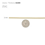 Stainless Steel Snake Chain 3mm Width, Length 18 inch-SYC