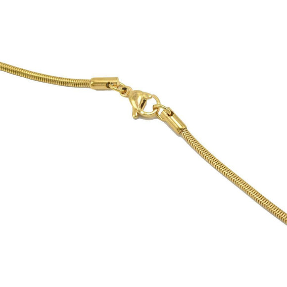 Stainless Steel Snake Chain 3mm Width, Length 18 inch-SYC