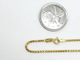 Sterling Silver Box Chain A