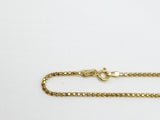 Sterling Silver Box Chain A