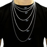 Stainless Steel Rope Chain 8mm Width