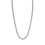 Stainless Steel Franco Chain Square Shape-gold or silver, 4.5mm width, 4.5mm thick