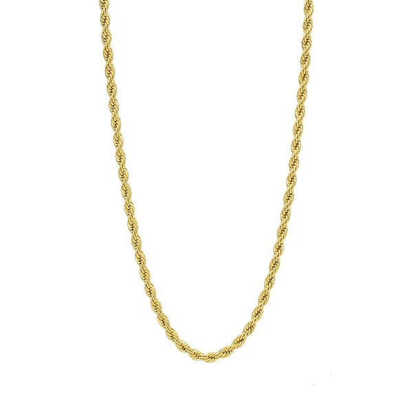Stainless Steel Rope Chain 4mm Width