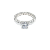 STRW-459, Women 925 Sterling Silver Engagement Ring