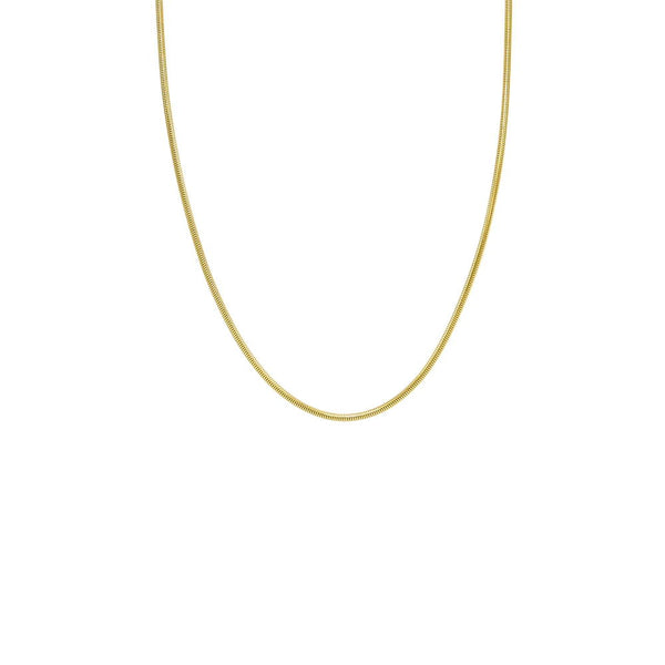 Stainless Steel Snake Chain 2mm Width-16'',18'',20''-Gold or Silver Color